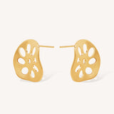 Lotus Root Earrings