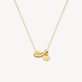 Monkey & Banana Necklace