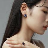 Delphinium Earrings