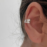 Luméclat Irregular Concave And Convex Curve Ear Cuff