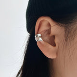 Luméclat Irregular Concave And Convex Curve Ear Cuff