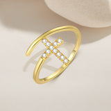 Luméclat Cross Eternity Ring