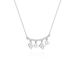 Luméclat Mama Letter Charm Necklace