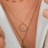 Luméclat Moissanite Circle Necklace