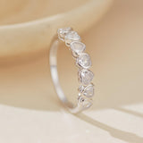 Luméclat Moissanite Heart Ring