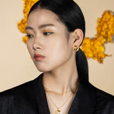 Moon-faced Pearl Earrings—Finding Beauty in Life's Brokenness