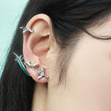 Peilan Flower Ear Clip