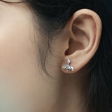 Peilan Flower Ear Clip