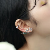 Peilan Flower Ear Clip