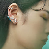 Peilan Flower Ear Clip