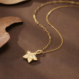 Luméclat Pentagon-shaped Moissanite Pendant Necklace