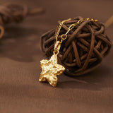 Luméclat Pentagon-shaped Moissanite Pendant Necklace