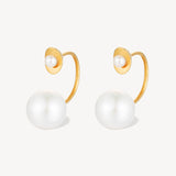 Pearl Yuan Bao Earrings