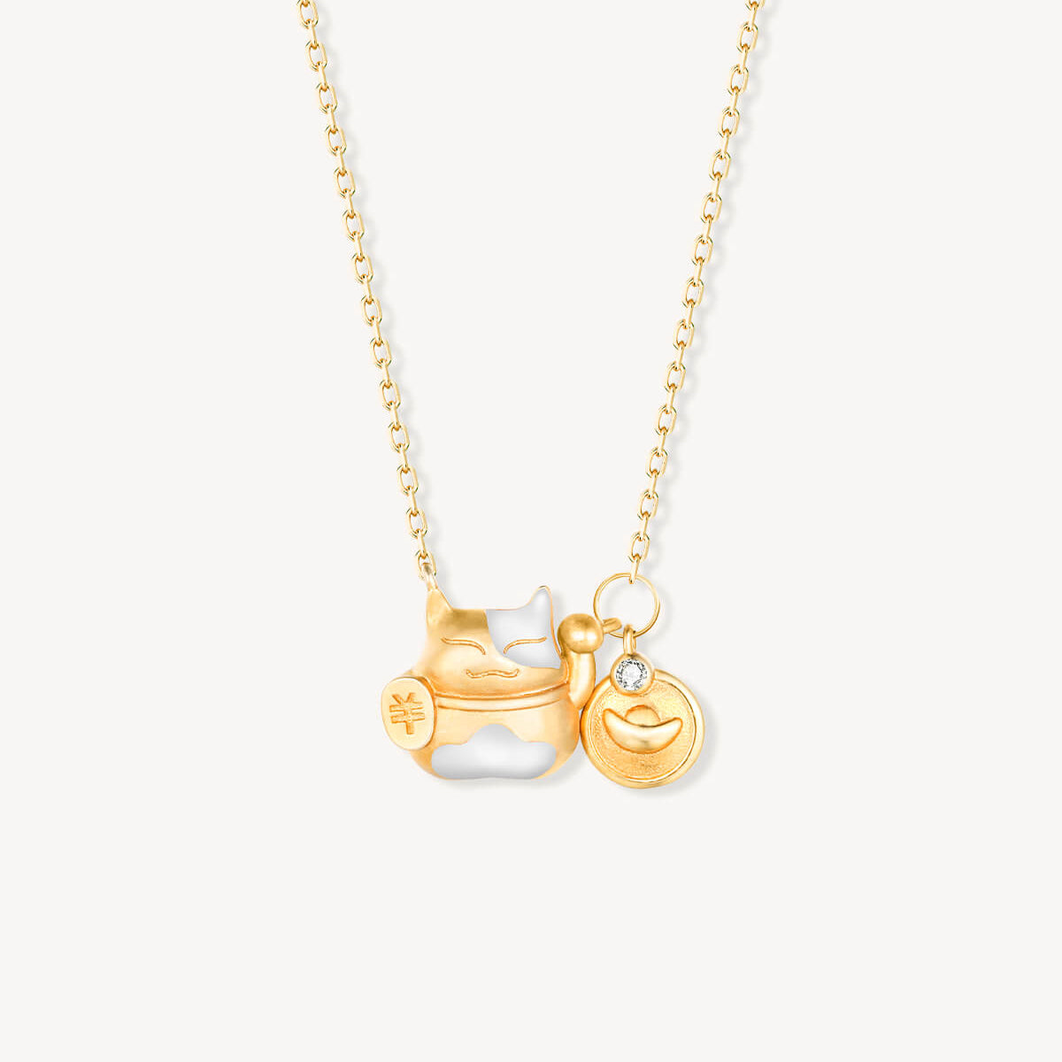 Rich Cat Necklace