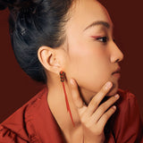 Tong Bao Knot Earrings