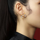 Tiger Earrings